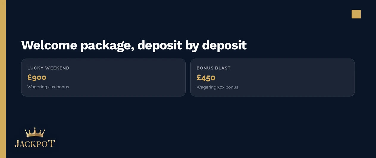 Explore two deposit bonuses.